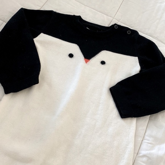 Gymboree penguin one piece bodysuit onesie - Picture 2 of 2